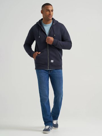 Men's Relaxed Fit Essential Workwear Full Zip Jacket