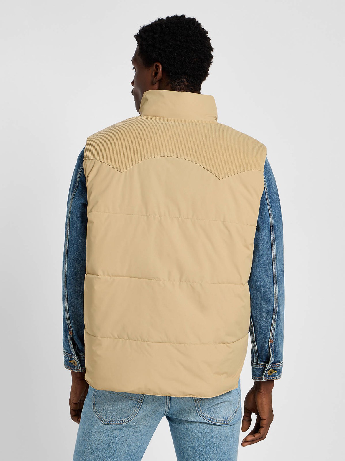 Men's Reversible Western Puffer Vest - view 3