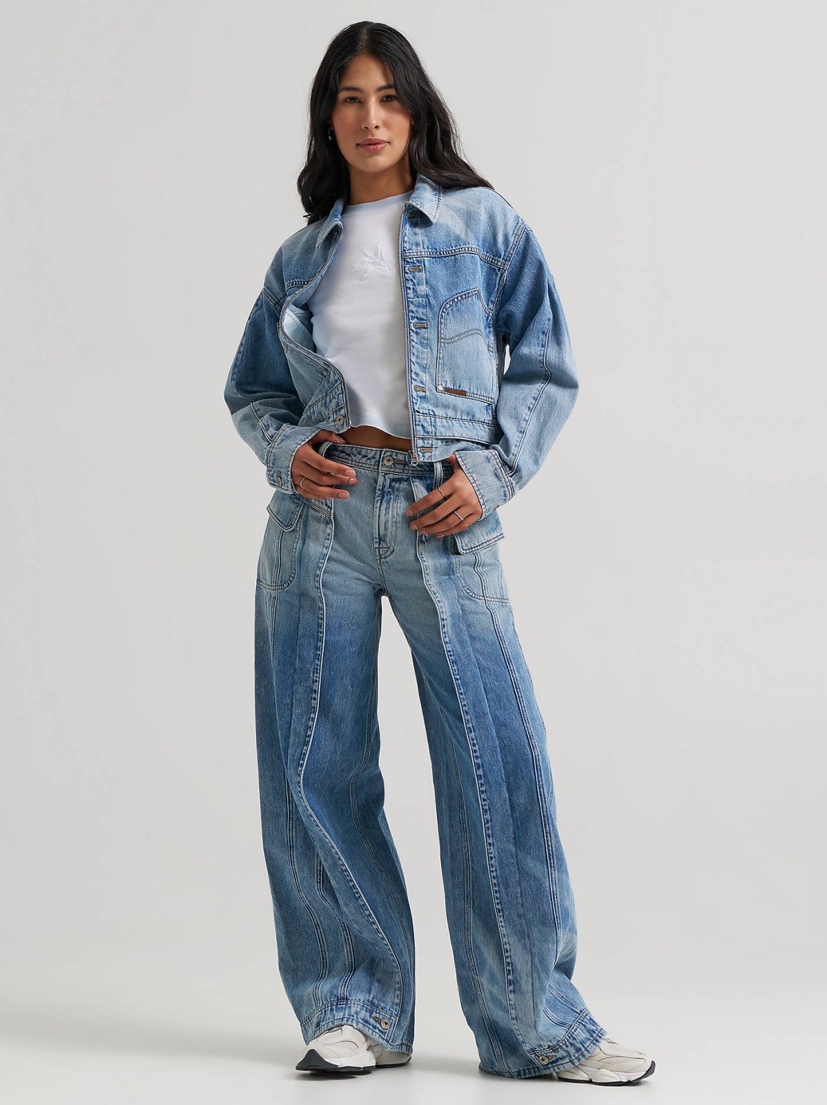 Women's Lee® x Feng Chen Wang Full Zip Denim Jacket - view 3