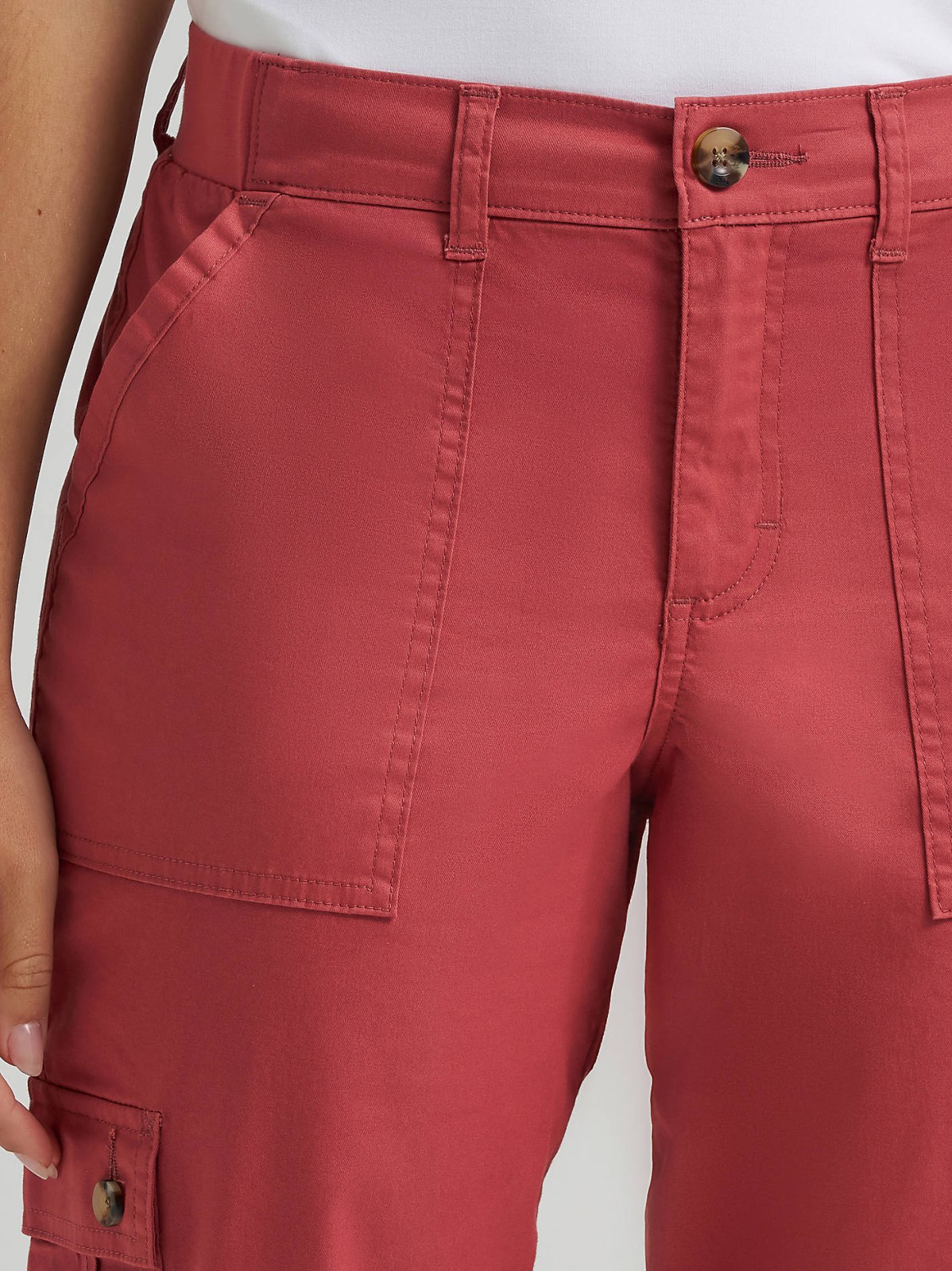Women's Ultra Lux Comfort with Flex-to-Go Relaxed Fit Cargo Capri - view 7