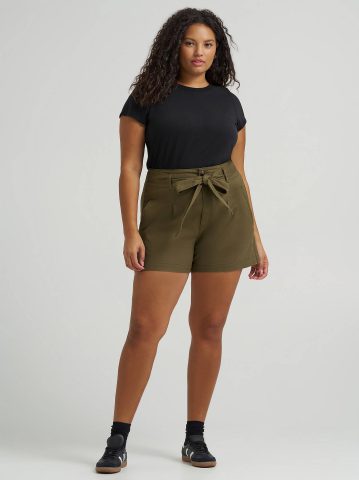 Women's High Rise Bow Short (Plus) Women's High Rise Bow Short (Plus)