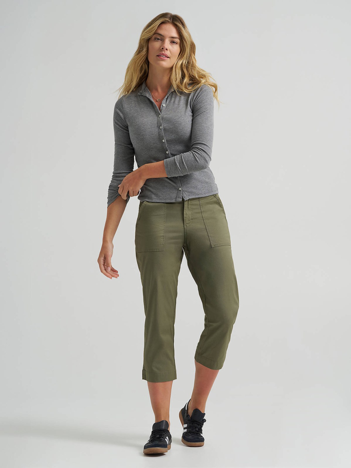 Women's Ultra Lux Comfort Flex-To-Go Utility Capri