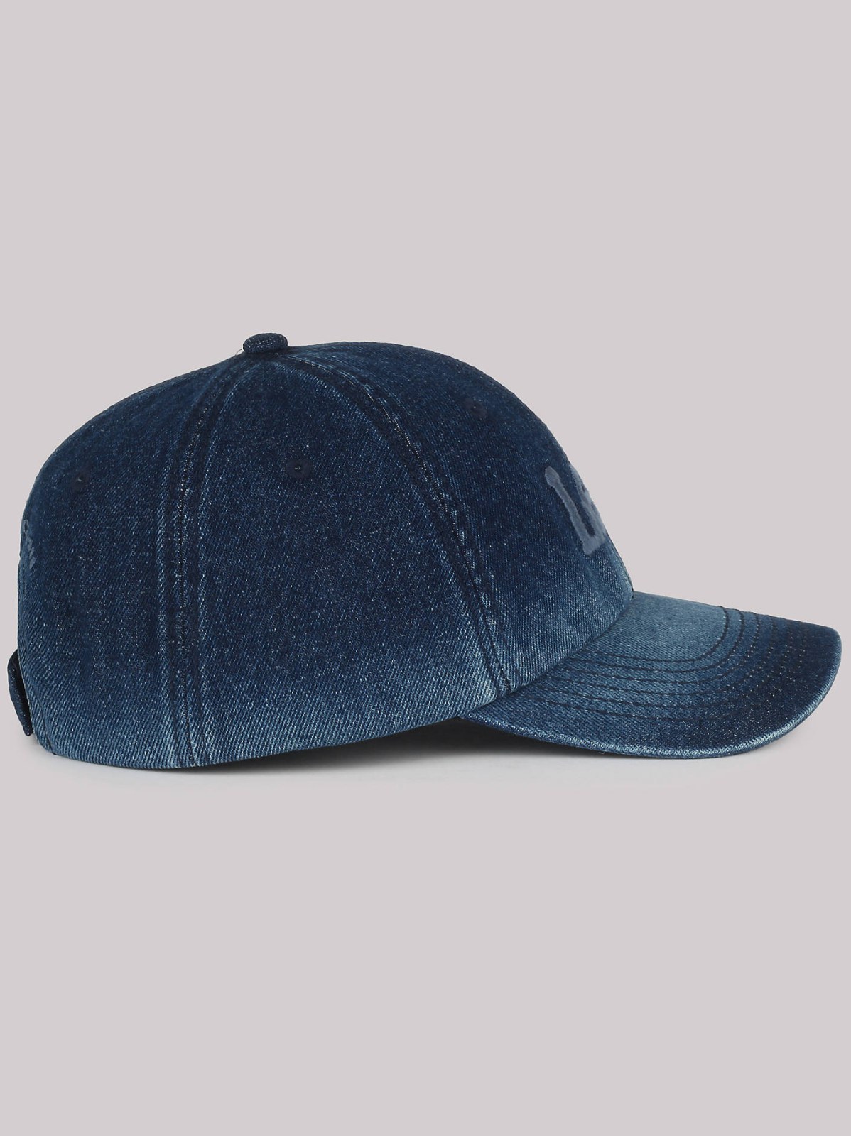 Washed Denim Logo Hat - view 4