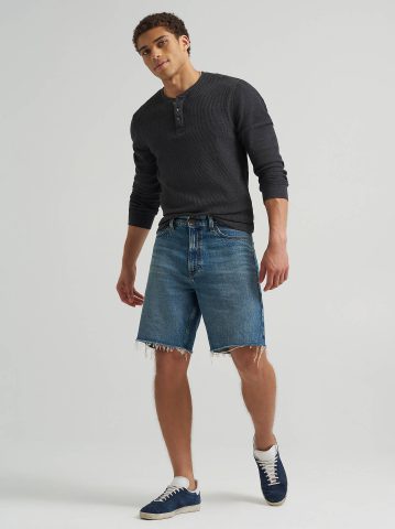 Men's 100% Cotton Loose Denim Short Men's 100% Cotton Loose Denim Short