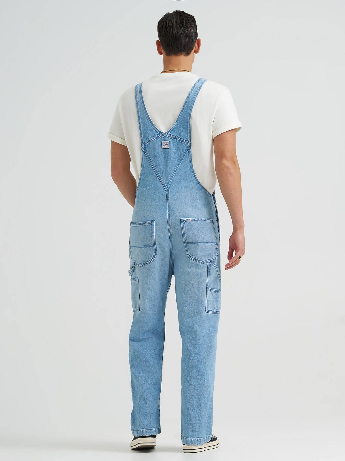 Men's Relaxed Straight Button Fly Bib Overall - view 2