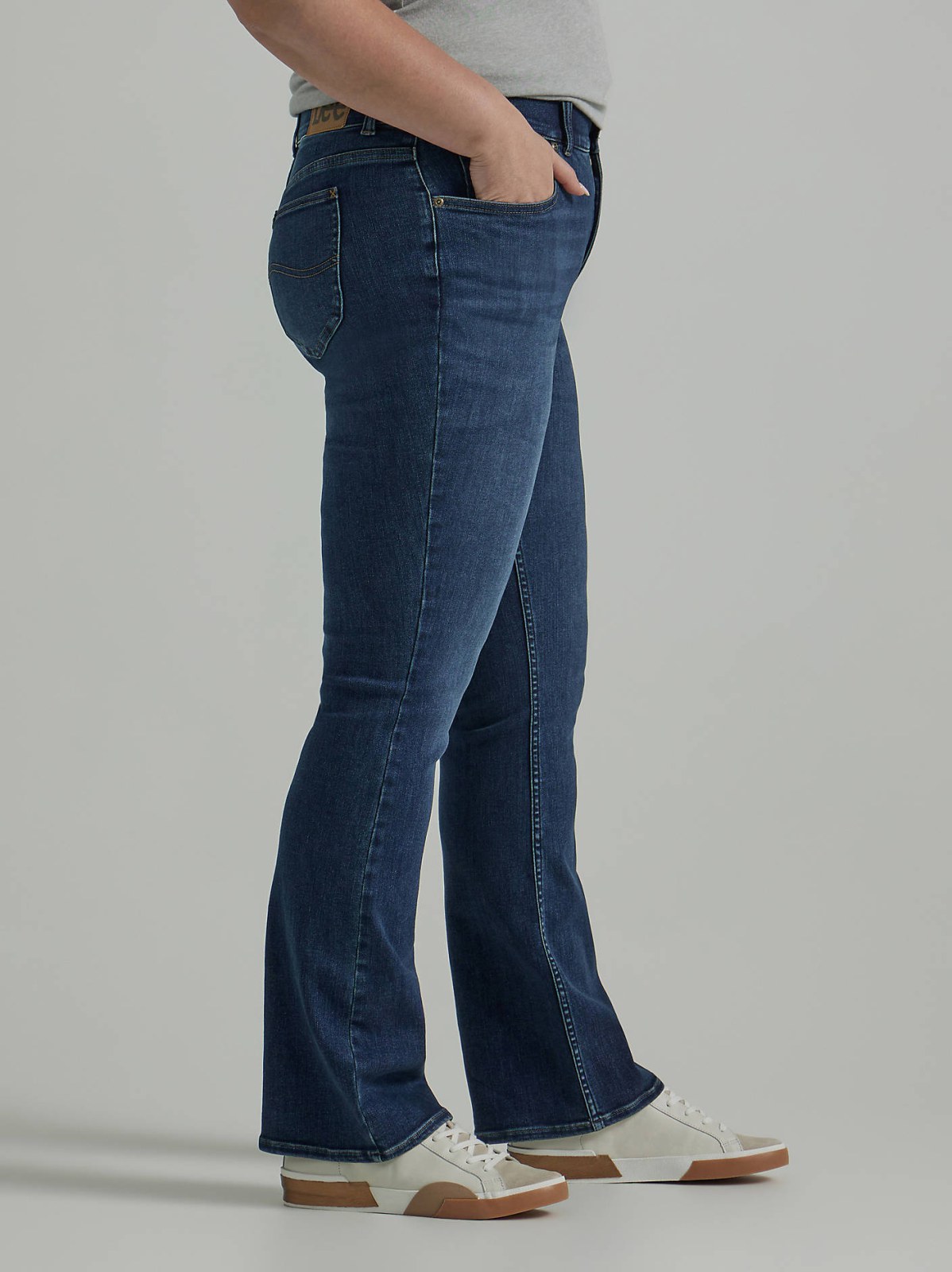 Women's Ultra Lux Comfort with Flex Motion Bootcut Jean (Plus) - view 4