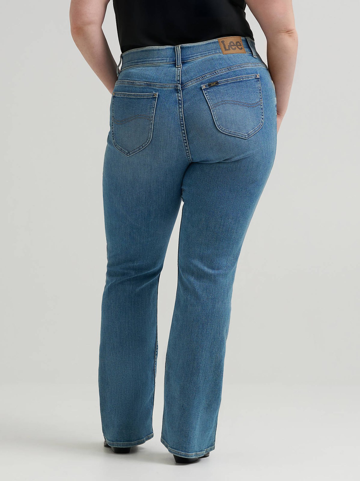 Women's Ultra Lux Comfort with Flex Motion Bootcut Jean (Plus) - view 3