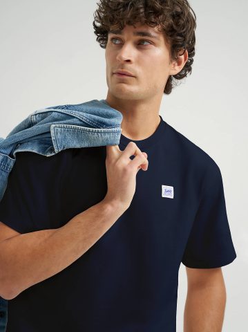 Men's Relaxed Fit Patch Logo Tee