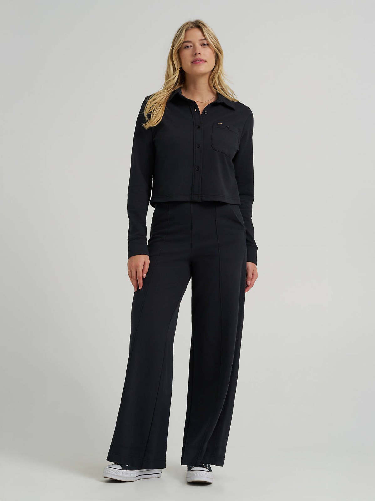 Women's Wide Leg Pull On Knit Pant