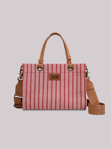 Women's Stripe Logo Handbag Women's Stripe Logo Handbag
