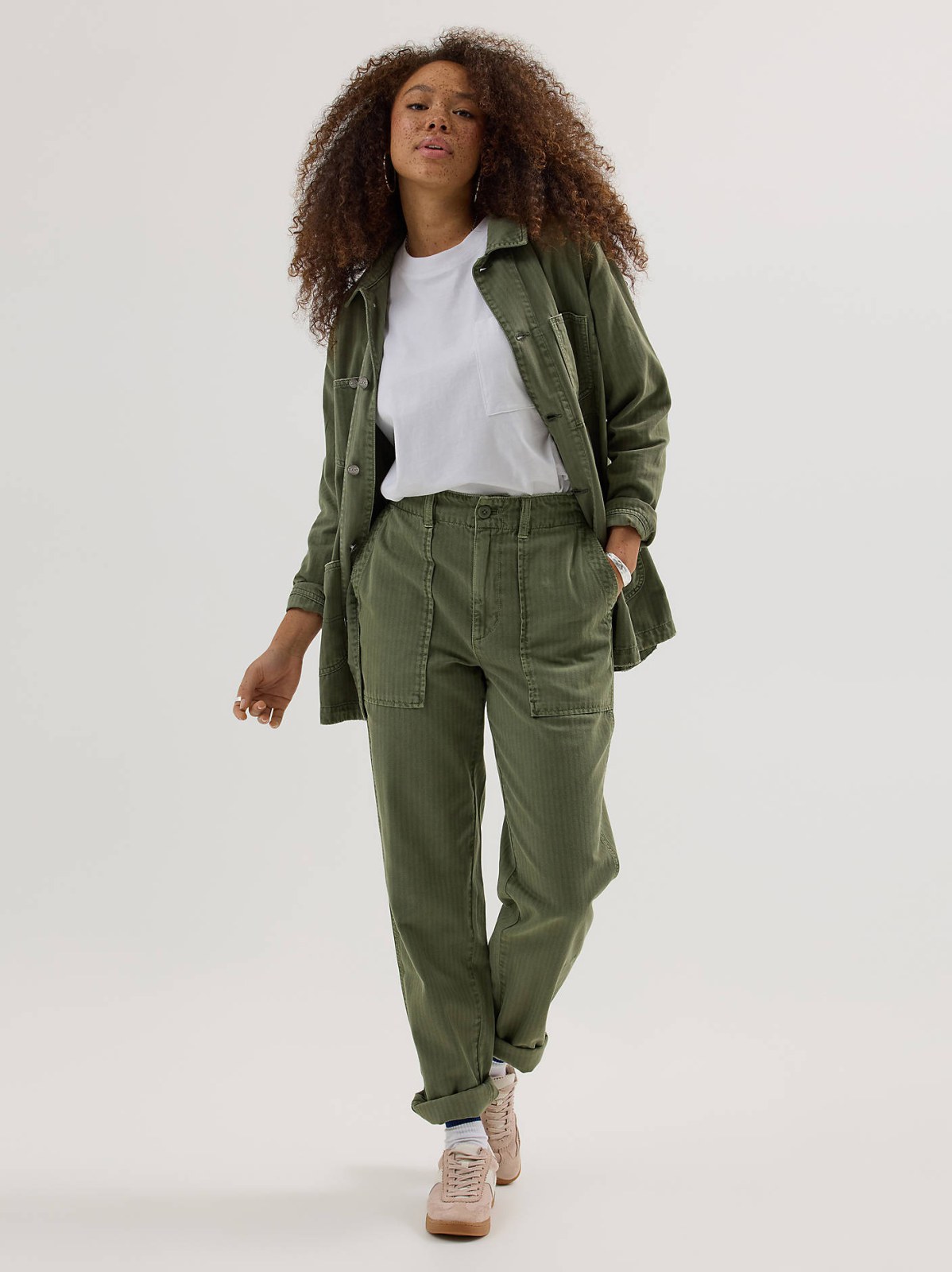 Women's High Rise Slouch Utility Pant - view 4