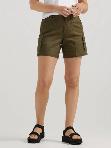 Women's Ultra Lux Comfort with Flex-to-Go Relaxed Fit Cargo Short