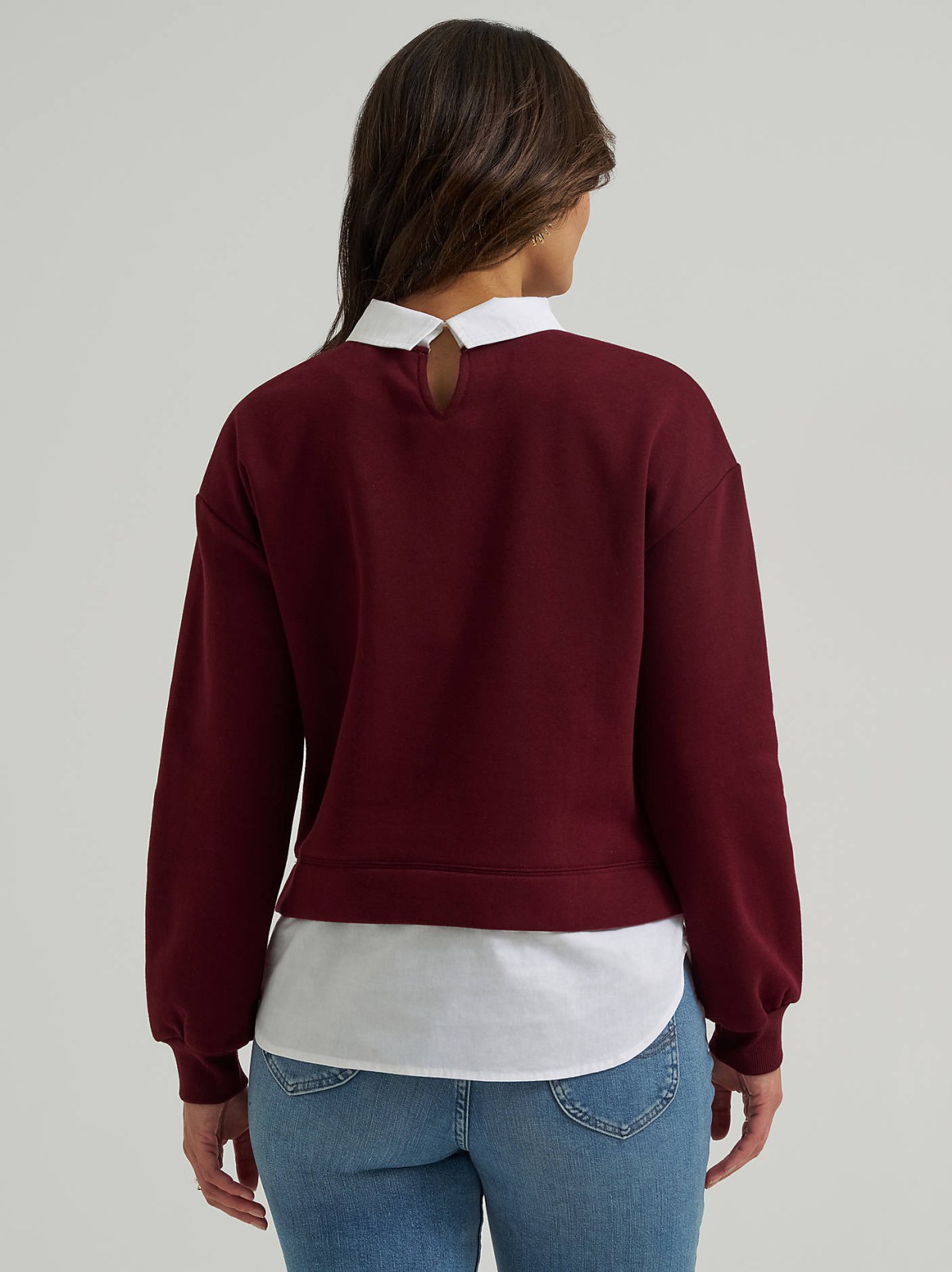 Women's Twofer Sweater Top - view 2