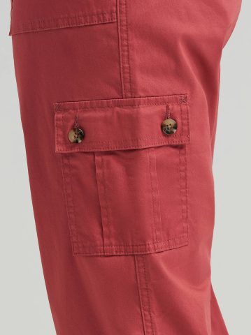 Women's Ultra Lux Comfort with Flex-to-Go Relaxed Fit Cargo Capri