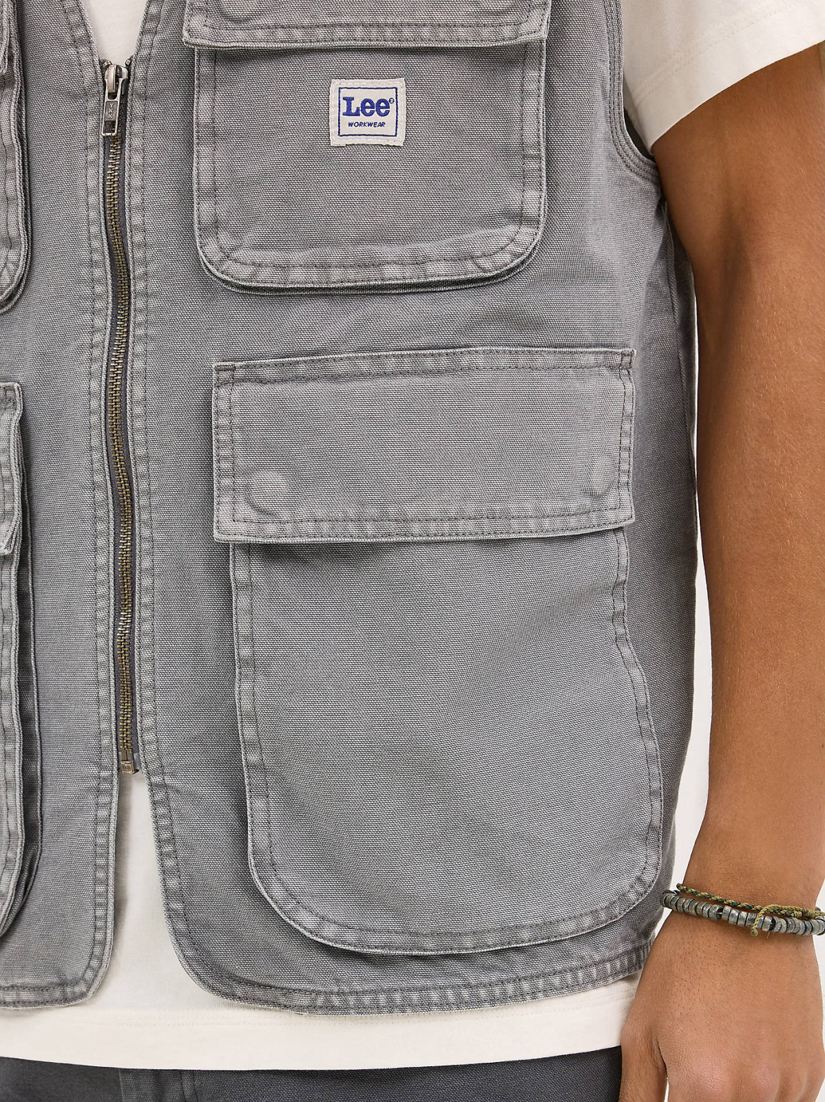Men's Relaxed Workwear Vest - view 6