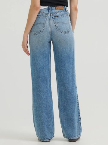 Women's Premium LQD High Rise Retro A-Line Jean