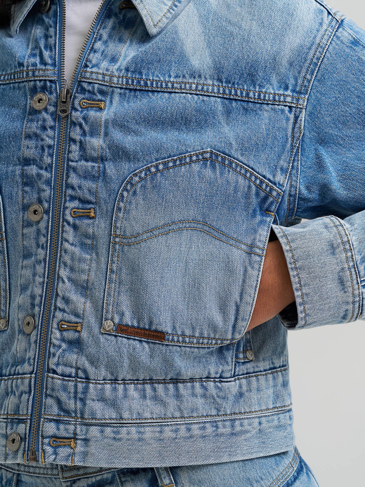 Women's Lee® x Feng Chen Wang Full Zip Denim Jacket - view 6