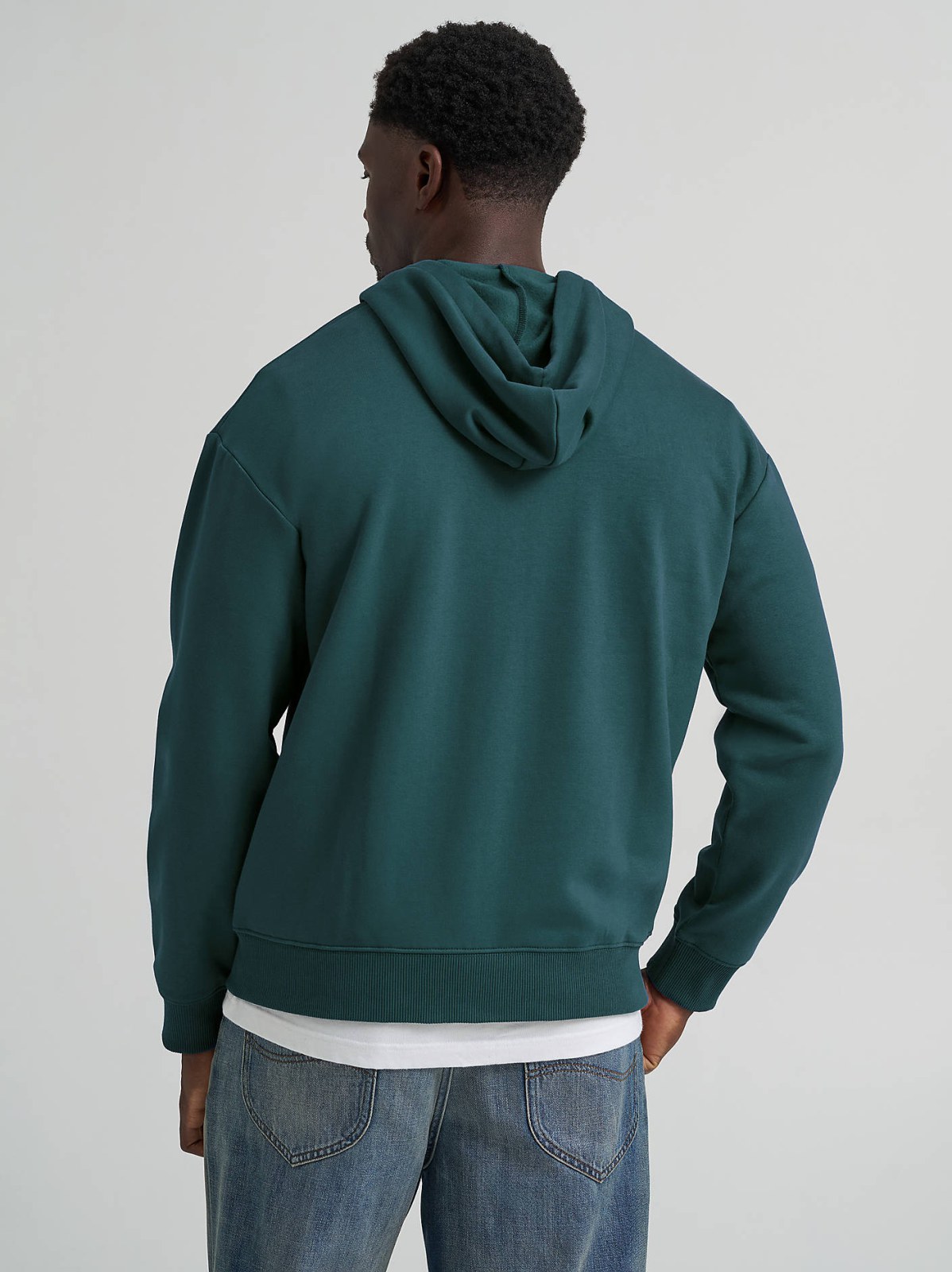 Men's Relaxed Fit Essential Workwear Full Zip Jacket - view 2