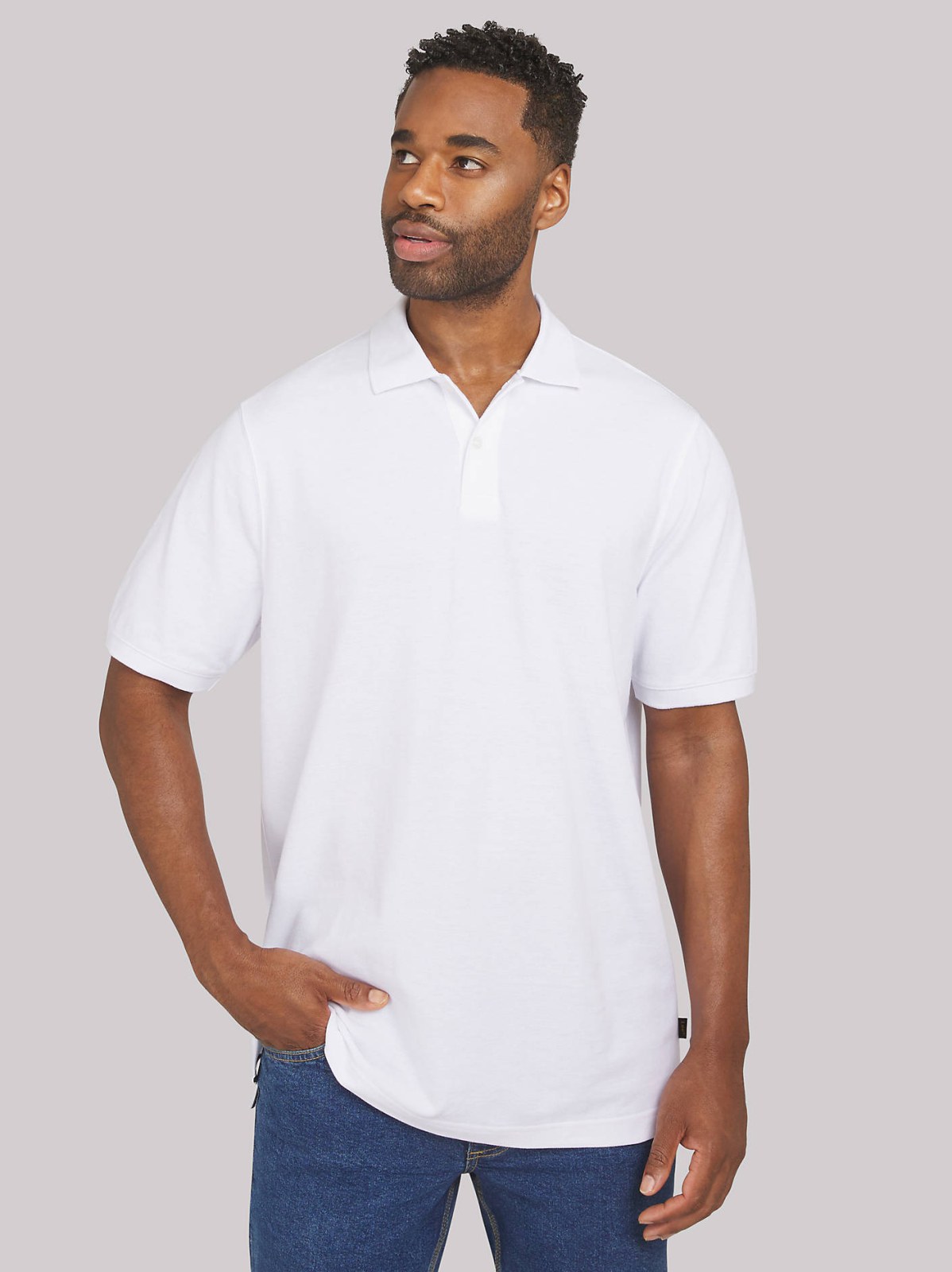 Men's Solid Performance Polo Shirt