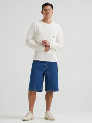 Men's Long Sleeve Workwear Pocket Tee