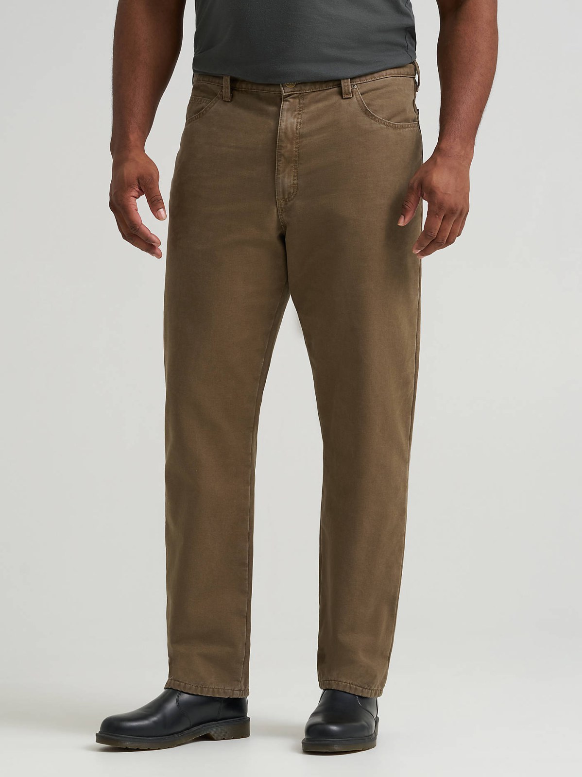 Men's Legendary Relaxed Straight Fleece Lined Jean (Big & Tall) - view 2