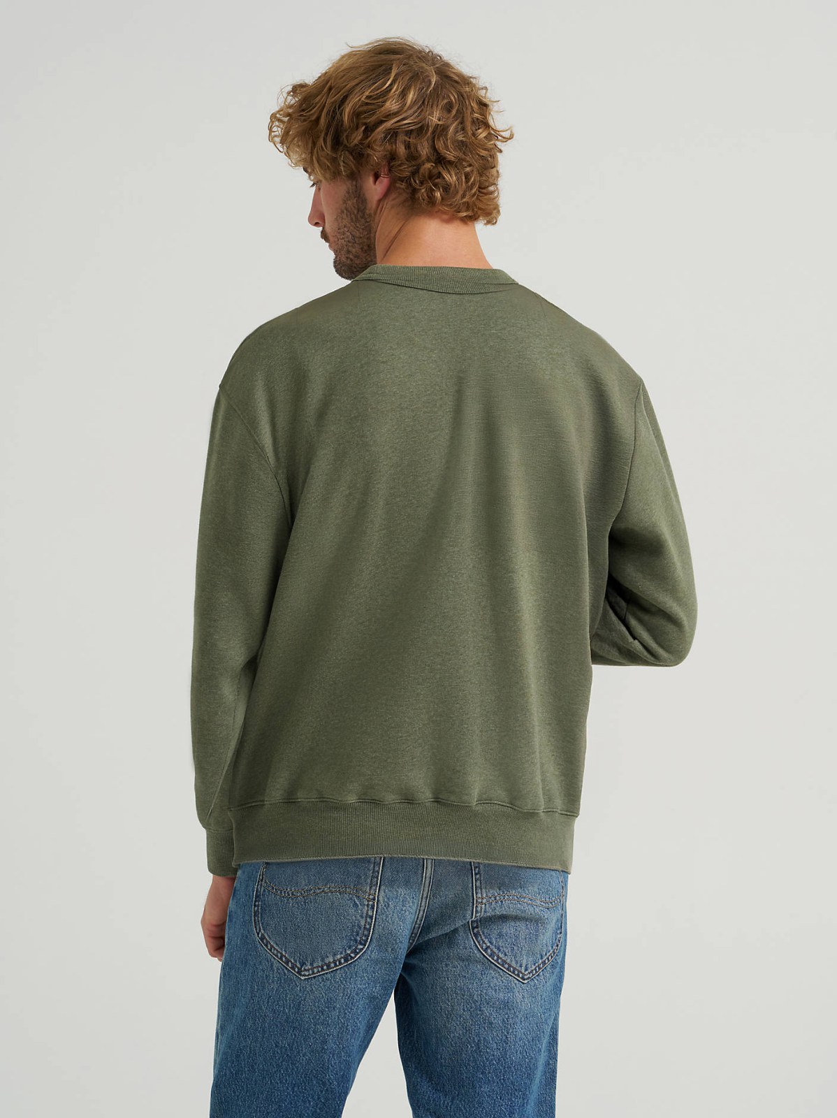 Men's Quilted Crew Sweatshirt - view 4
