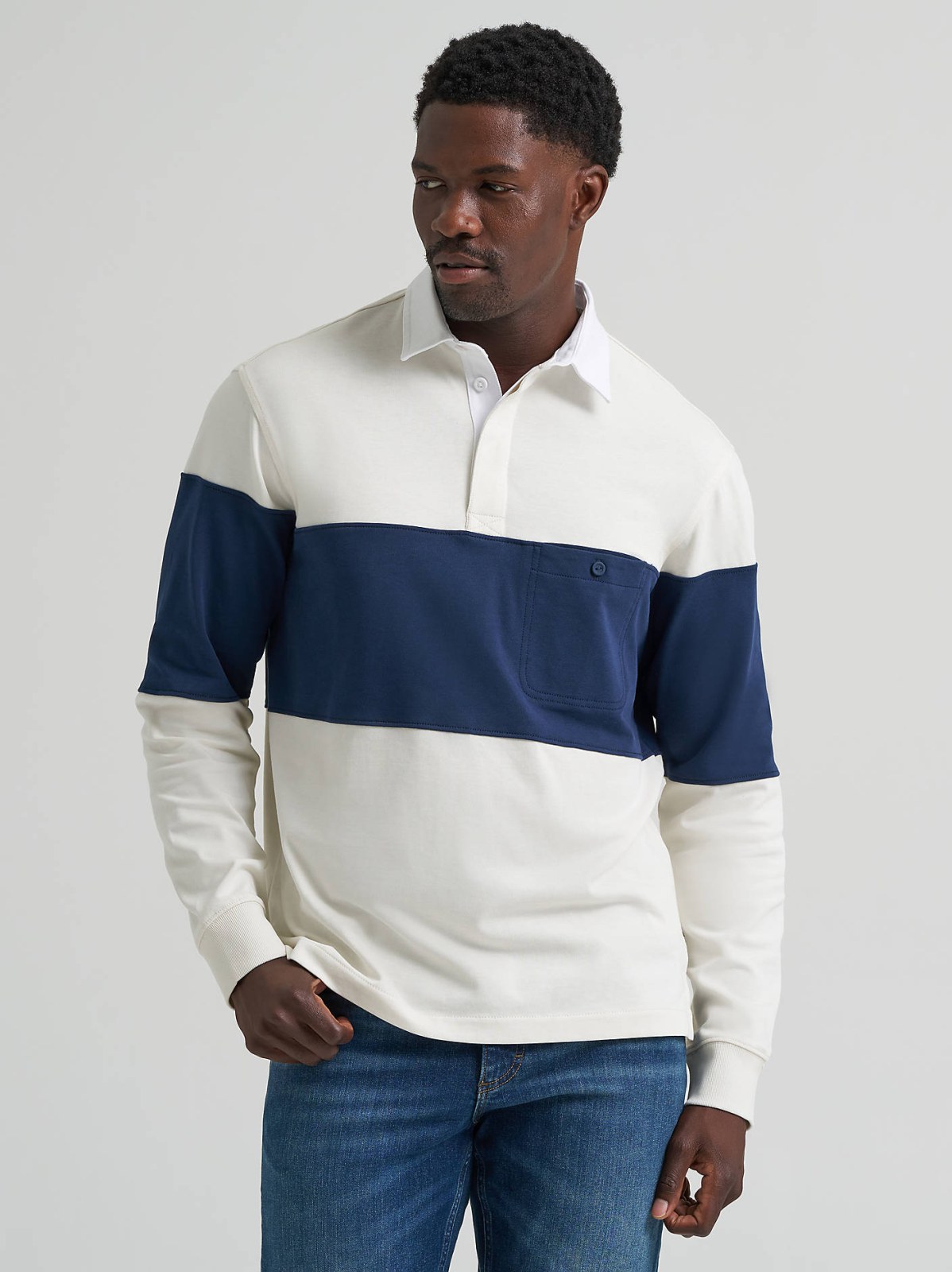 Men's Premium Loose Rugby Shirt - view 2