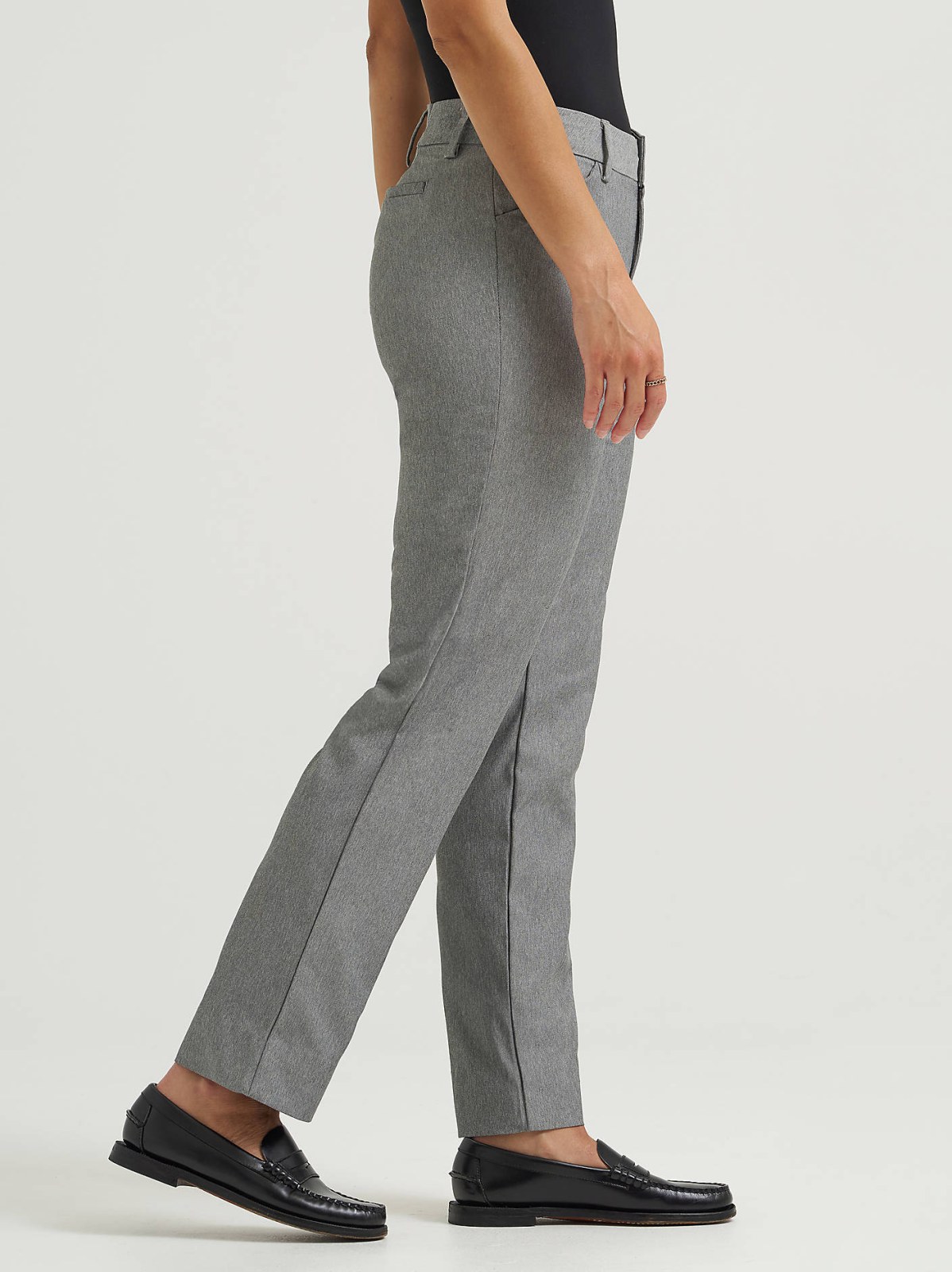 Women's Wrinkle Free Relaxed Fit Straight Leg Pant - view 3