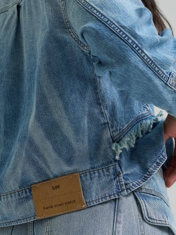 Women's Lee® x Feng Chen Wang Denim Peplum Shirt