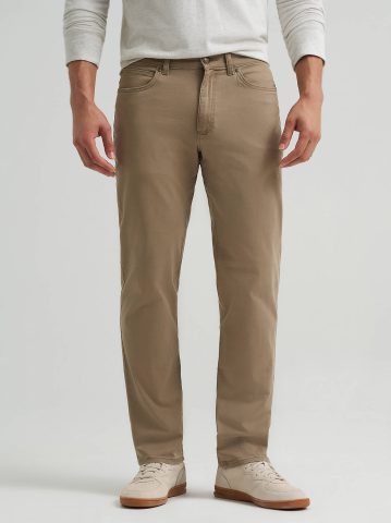 Men's Regular Straight Twill Pant