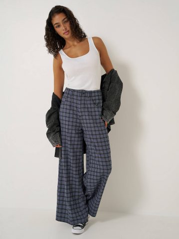 Women's High Rise Pleated Trouser Pant Women's High Rise Pleated Trouser Pant