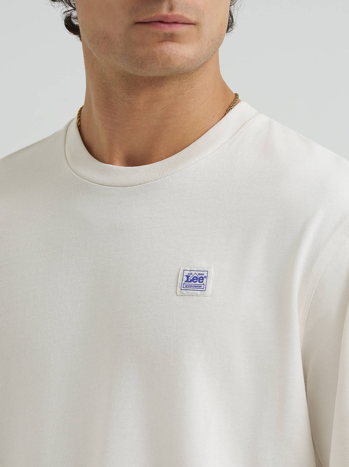 Men's Relaxed Fit Patch Logo Tee - view 5