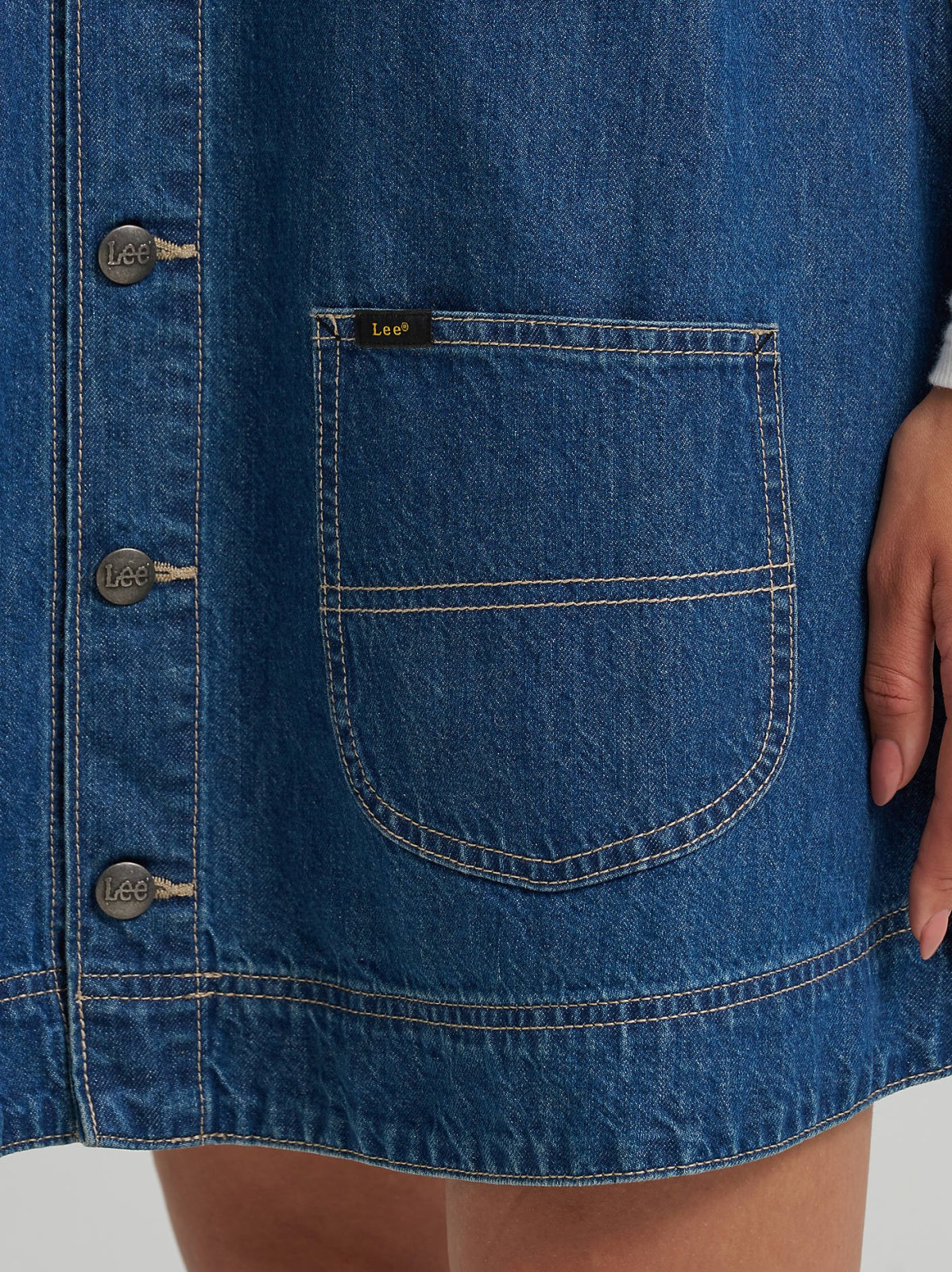 Women's Chore Overall Dress - view 5