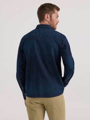 Men's All Purpose Western Denim Snap Shirt