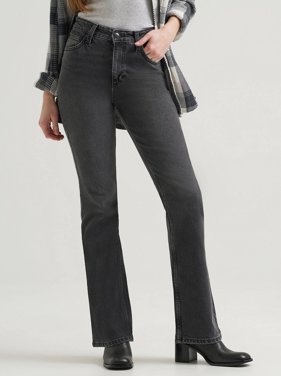 Women's High Rise Bootcut Jean - view 2