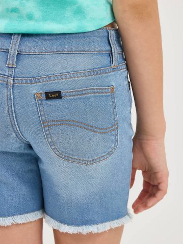 Girl's Midi Cut Off Short