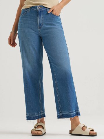 Women's Wide Leg Crop Jean — alternate view
