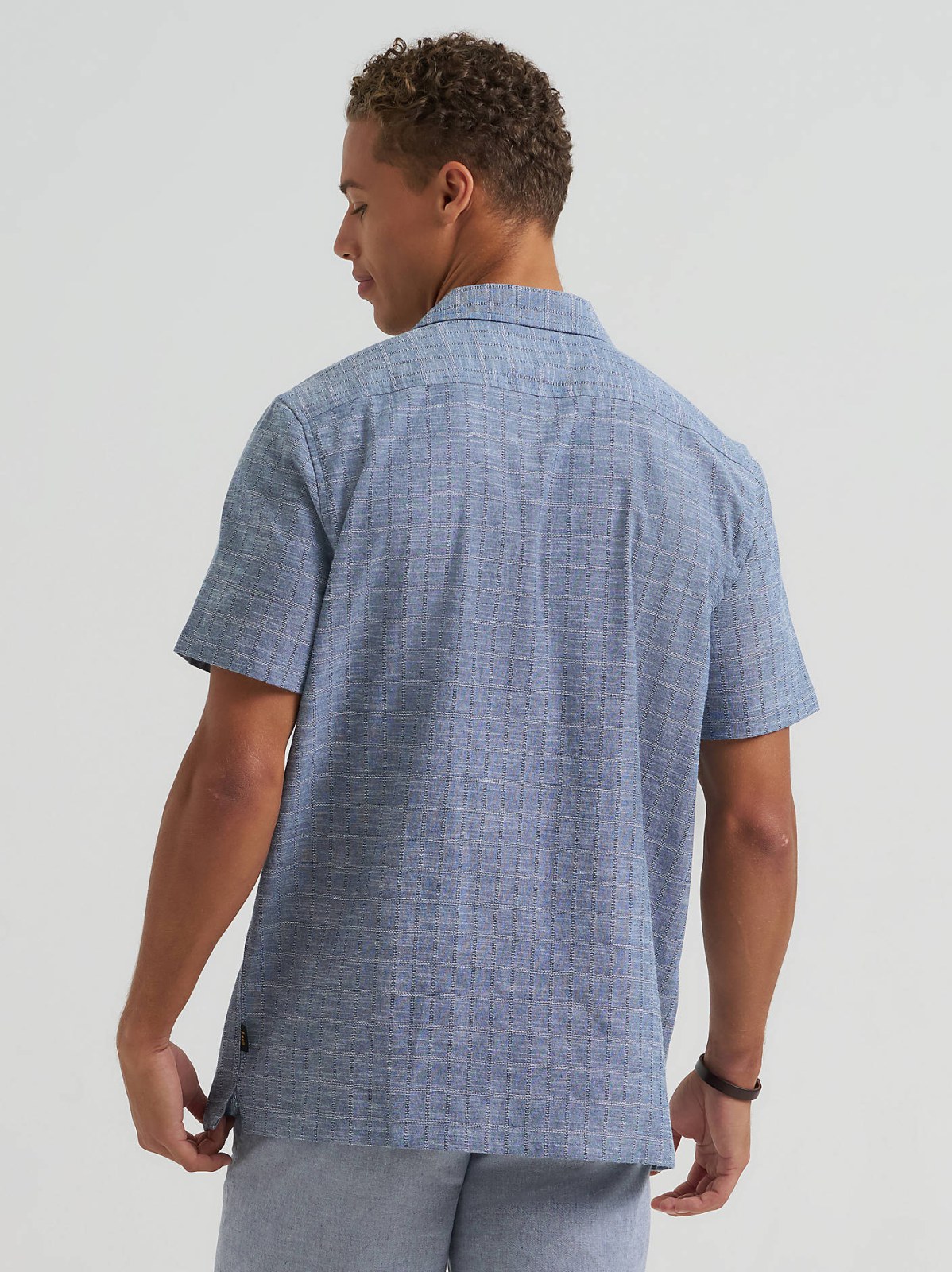 Men's Dobby Slub Camp Shirt - view 2