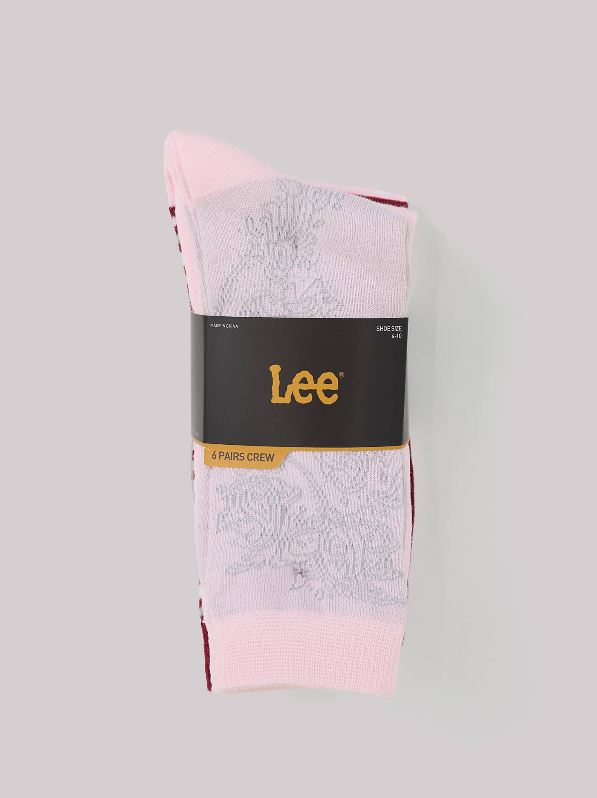 Women's 6-Pack Assorted Crew Socks - view 2
