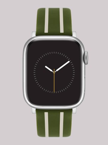 Stripe Silicone Universal Watchband Stripe Silicone Universal Watchband