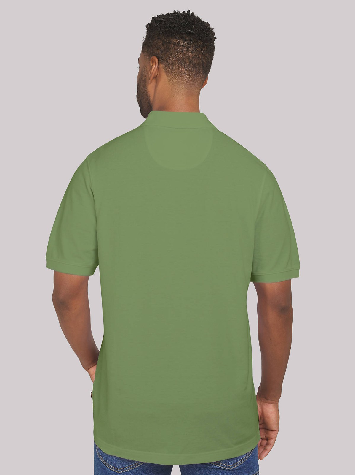Men's Solid Performance Polo Shirt - view 2