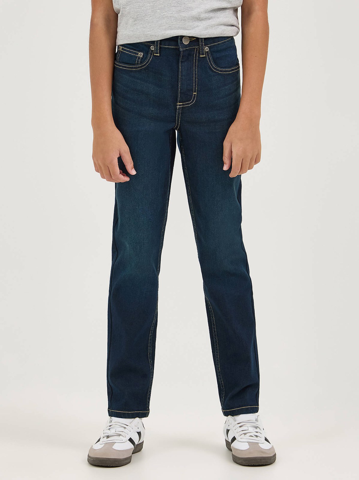 Boy's Regular Straight Stretch Jean - view 2