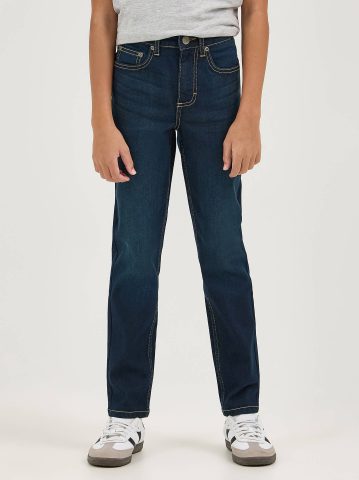 Boy's Regular Straight Stretch Jean