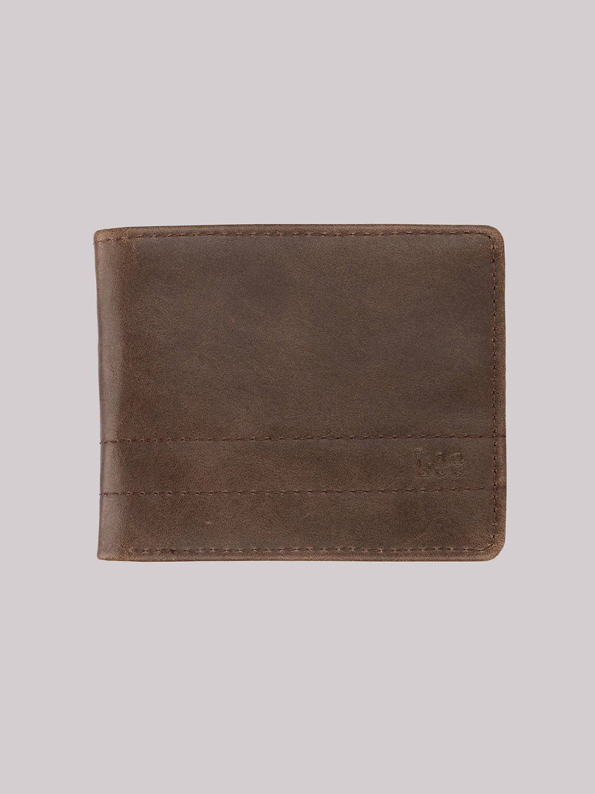 Men's Embossed Logo Passcase Wallet