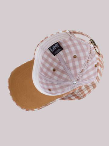 Women's Gingham Logo Hat