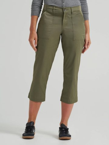 Women's Ultra Lux Comfort Flex-To-Go Utility Capri
