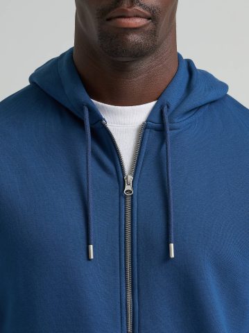 Men's Relaxed Fit Essential Workwear Full Zip Jacket