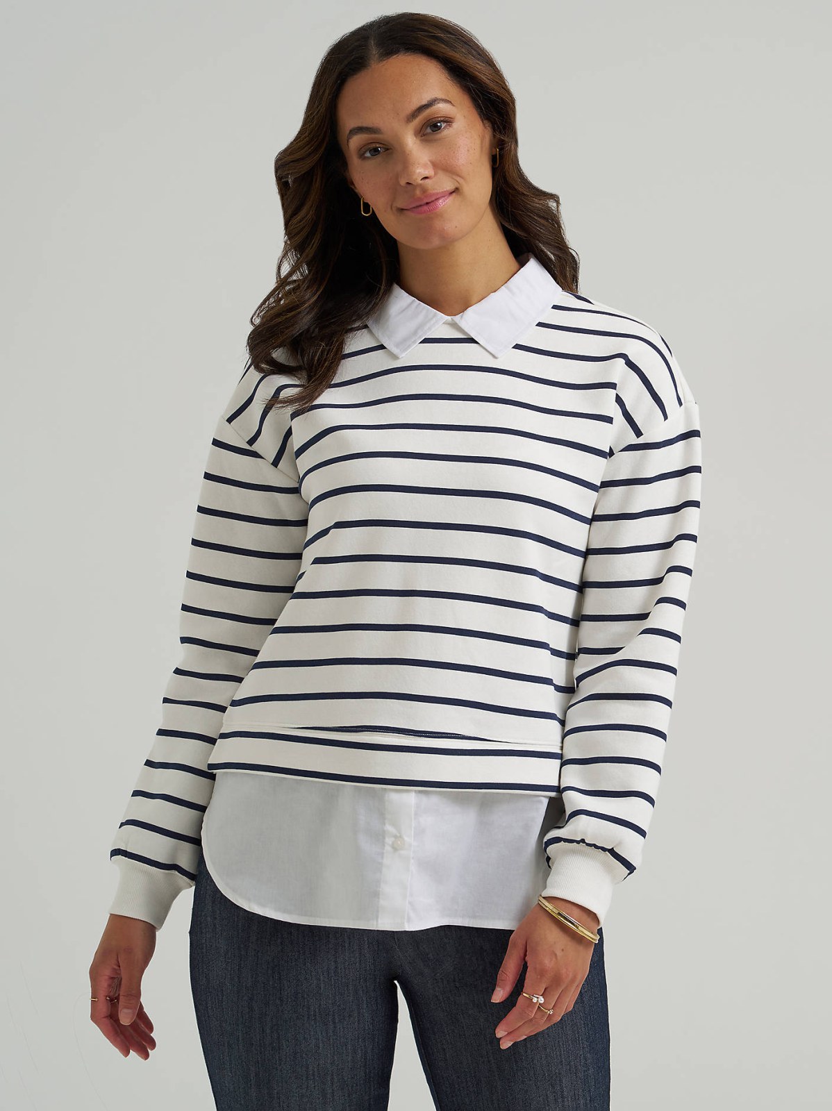 Women's Twofer Sweater Top