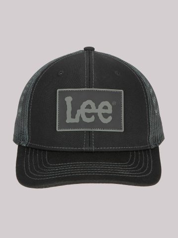 Men's Rubber Logo Patch Trucker Hat