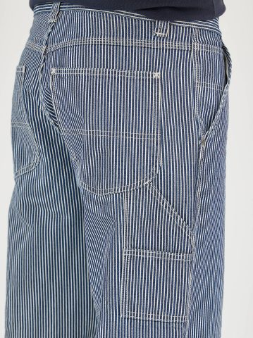 Men's Legendary Railroad Stripe Loose Carpenter Jean